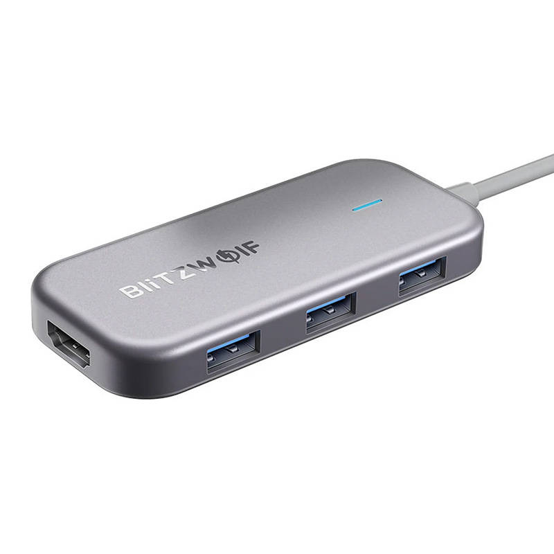 Adapter 7w1 HUB Blitzwolf BW-TH5 USB-C