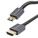 HDMI na HDMI kabel, Blitzwolf BW-HDC4, 4K, 1,2 m (crni)