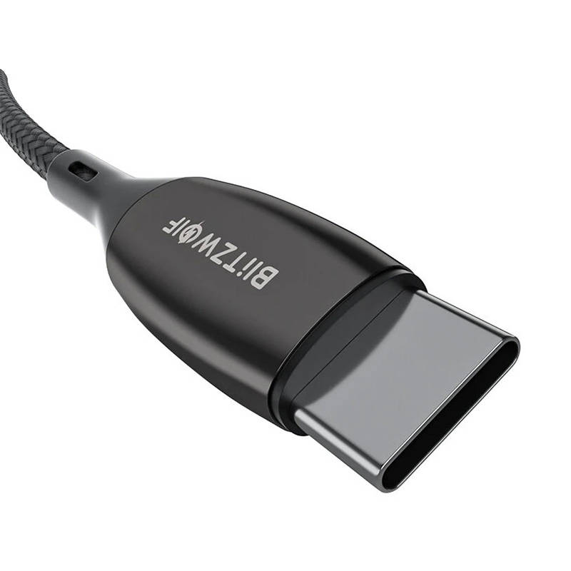 USB-C kabel na USB-C Blitzwolf BW-TC23, 100W 1,8m (crni)