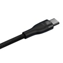 2u1 USB kabel Baseus Flash Series USB-C do USB-C 100W, 1.5m (crni