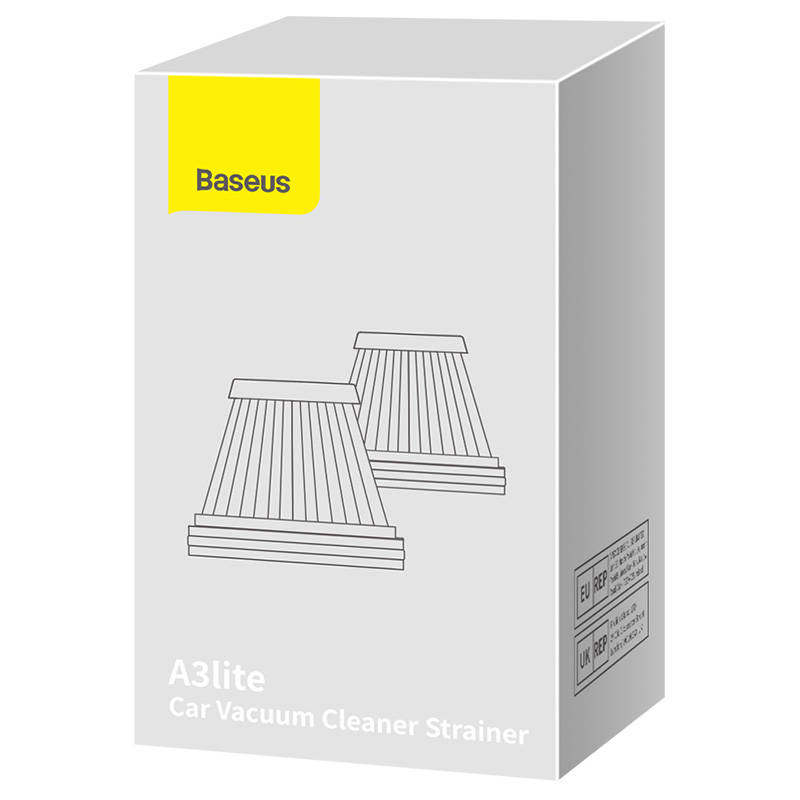 Baseus A3lite filteri za usisivač automobila 2 kom (crni)