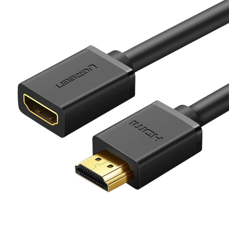 HDMI kabel UGREEN muški na ženski 3m (crni)