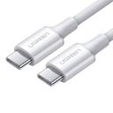 Kabel USB-C muški na USB-C muški 2.0 UGREEN US300, 2m (bijeli)