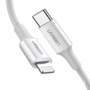 USB-C na Lightning kabel za punjenje UGREEN, PD 3A, 0,5 m (bijeli)