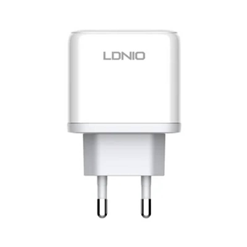 Zidni punjač LDNIO A2526C USB, USB-C 45W + USB-C - USB-C kabel