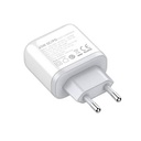 Zidni punjač LDNIO A2526C USB, USB-C 45W + USB-C - USB-C kabel