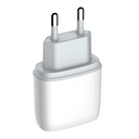 Zidni punjač LDNIO A2424C USB, USB-C 20W + USB-C - USB-C kabel