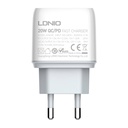 Zidni punjač LDNIO A2424C USB, USB-C 20W + USB-C kabel