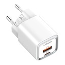 Zidni punjač LDNIO A2318C USB, USB-C 20W + USB-C - Lightning kabel