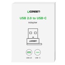 Bluetooth adapter UGREEN USB-C na USB-A 2.0 (crni)