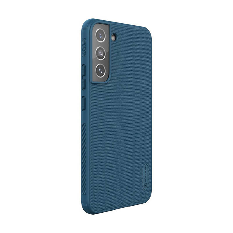 Nillkin Super Frosted Shield Pro maska ​​za Samsung Galaxy S22 (plava)