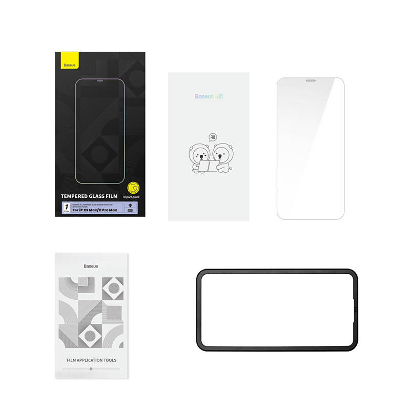 Kaljeno staklo 0,4 mm Baseus Corning za iPhone XS Max/ iPhone 11 Pro Max