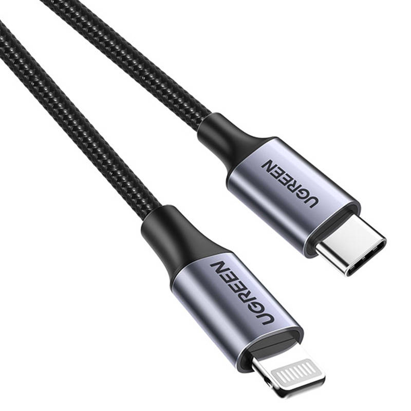 Kabel Lightning na USB-C UGREEN PD 3A US304, 1.5m