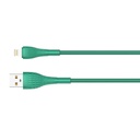 Lightning kabel LDNIO LS672 30W, 2m (zeleni)