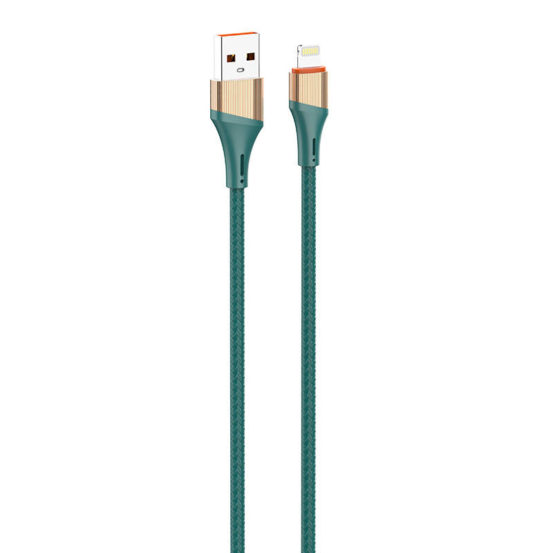 Lightning kabel LDNIO LS631 30W, 1m (zeleni)