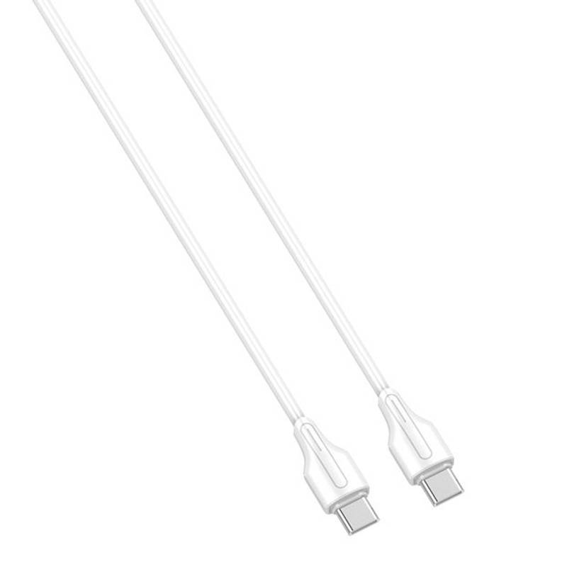 LDNIO LC122-C 2m, 65W USB-C - USB-C kabel