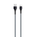 LDNIO LS522 USB - USB-C kabel od 2 m (sivo-plavi)