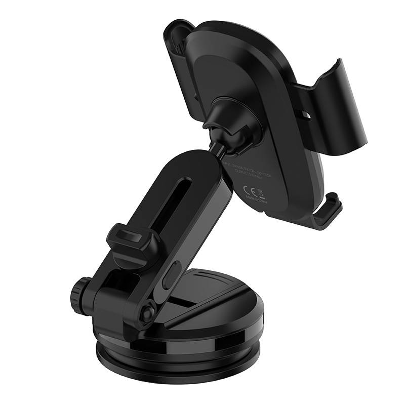 LDNIO Gravity Car Mount, MW21-1, s induktivnim punjačem 15 W (crni)