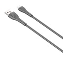 LDNIO LS672 USB - Micro USB 2m, 30W kabel (sivo)