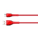 LDNIO LS662 USB - Micro USB 2m, 30W kabel (crveni)