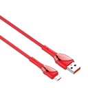 LDNIO LS661 USB - Micro USB 1m, 30W kabel (crveni)