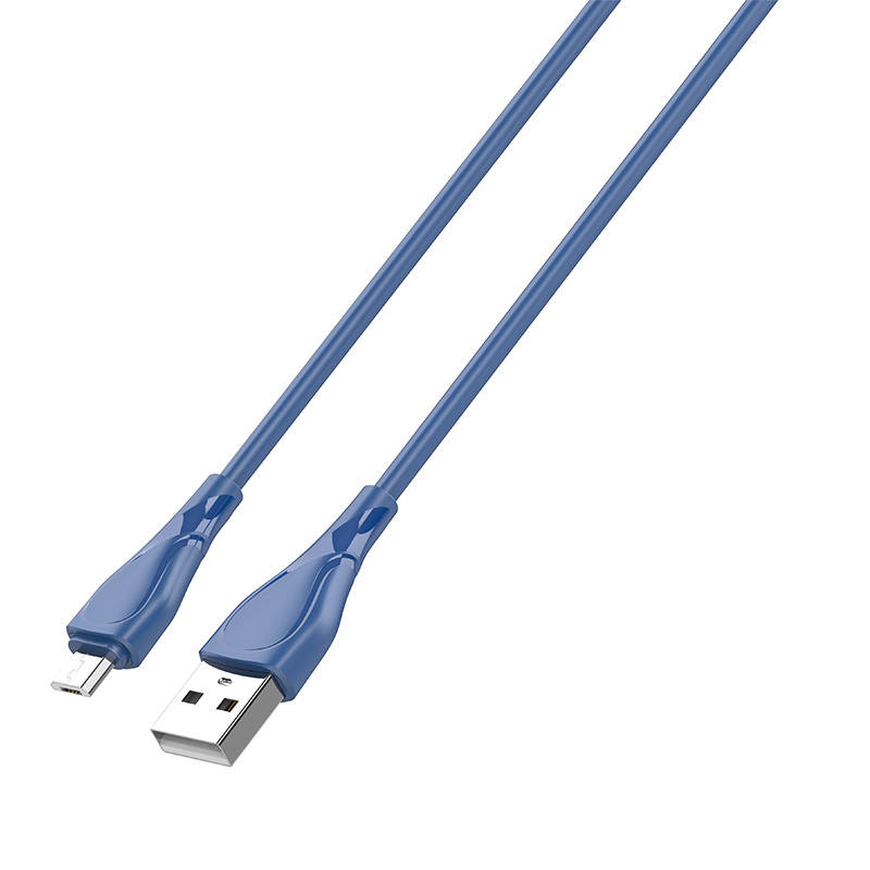 LDNIO LS612 USB - Micro USB 2m, 30W kabel (plavi)