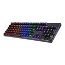 Mehanička tipkovnica Motospeed CK107 RGB (crna)