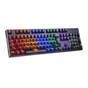 Mehanička tipkovnica Motospeed CK107 RGB (crna)