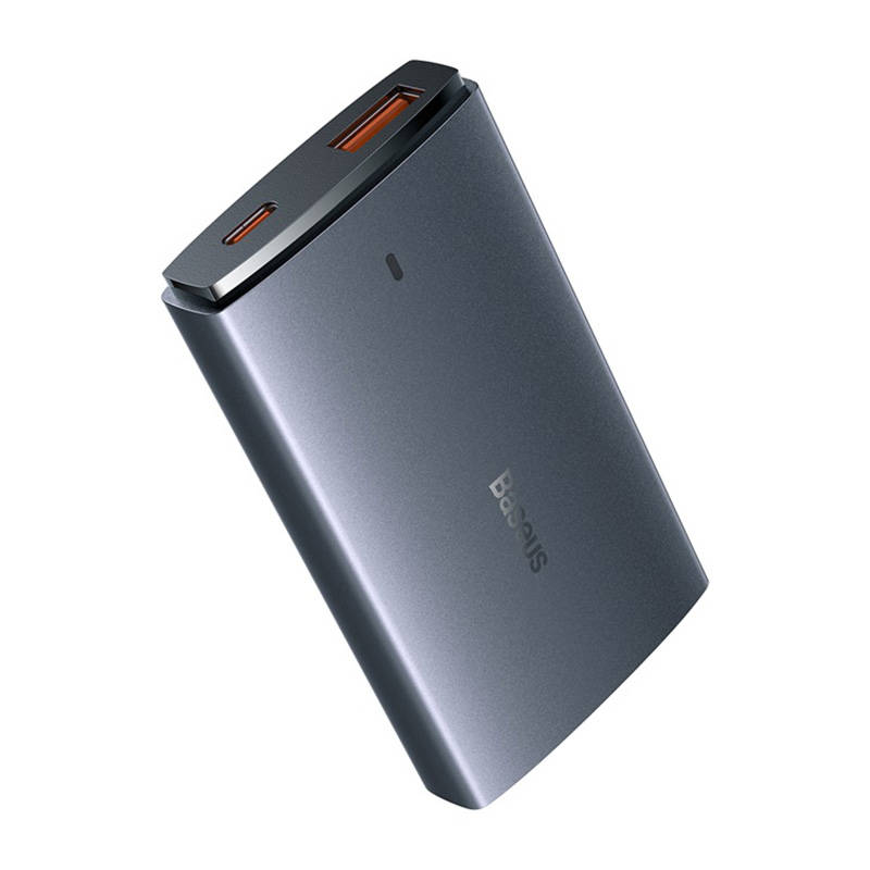 Zidni punjač Baseus GaN5, 65W, 1xizlaz USB-C, 1XUSB-A