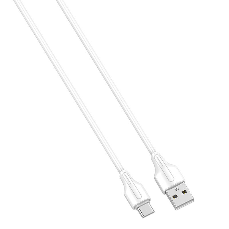 USB na USB-C kabel LDNIO LS540, 2.4A, 0.2m (bijeli)