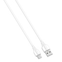 USB na USB-C kabel LDNIO LS540, 2.4A, 0.2m (bijeli)