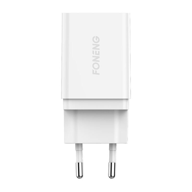 Brzi punjač Foneng 1x USB K300 + USB Lightning kabel