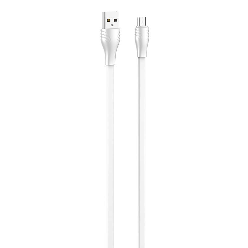 USB na Micro USB kabel LDNIO LS550, 2.4A, 0.2m (bijeli)