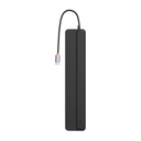 Hub 12w1 Baseus EliteJoy Gen2 serija USB-C do 2xHDMI+ 3xUSB 3.0+ PD+ DP+ SD/TF+ RJ45+Type-C+ 3,5 mm (tamno siva)