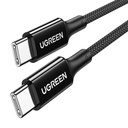 Ugreen US557 USB-C na USB-C kabel, 100 W, 5 A (crni)