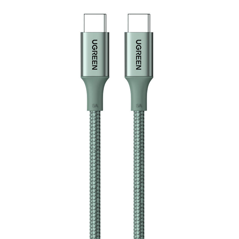 Kabel USB-C na USB-C UGREEN 15310 (zeleni)