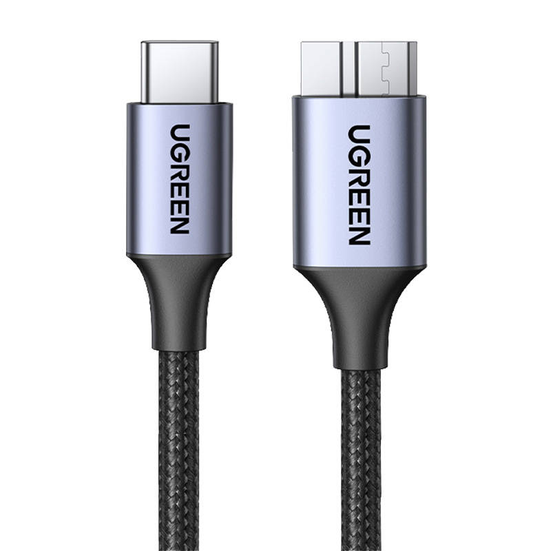 Kabel USB-C na Micro USB UGREEN 15233, 2m (space gray)