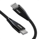 Kabel USB-C do USB-C Choetech, XCC-1003, PD 60W 1.2m (crni)