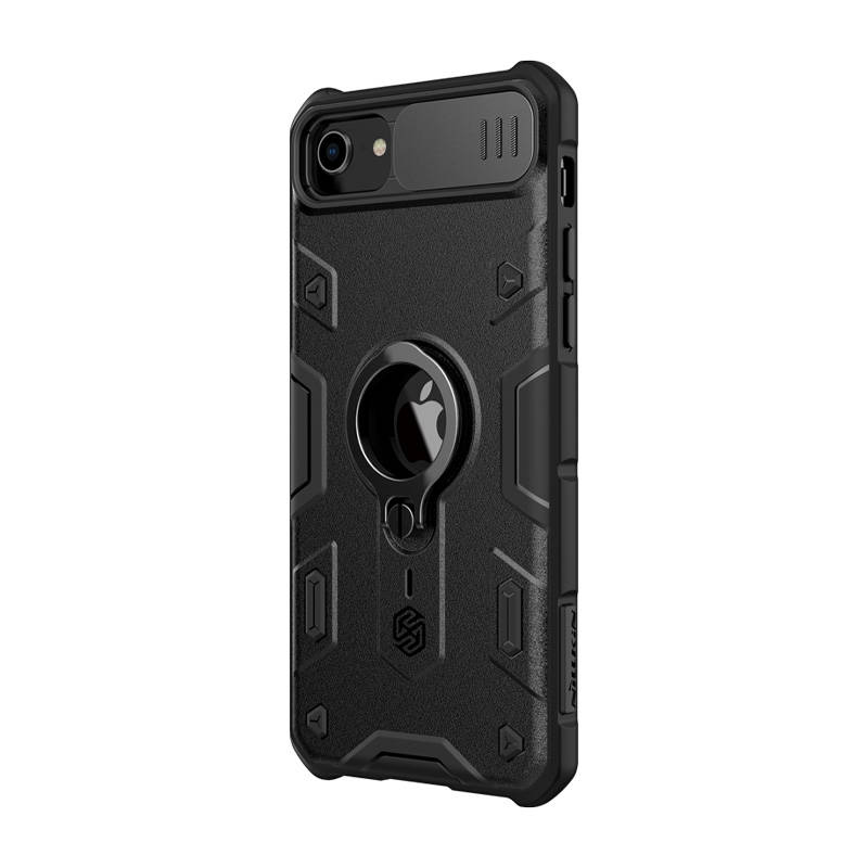 Nillkin CamShield Armor maska ​​za iPhone SE/8/7 (crna)