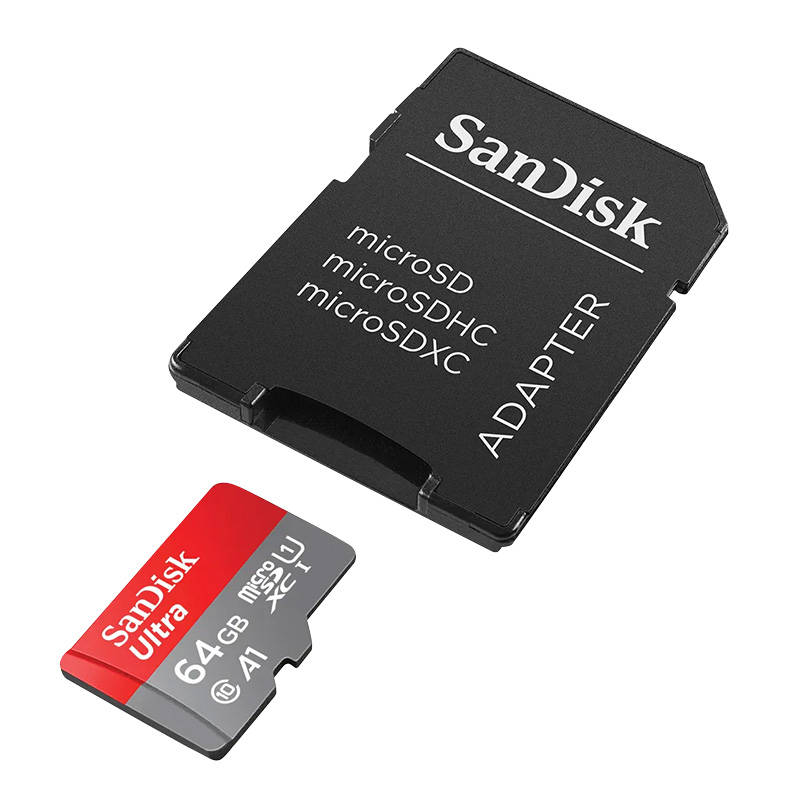 Memorijska kartica SanDisk ULTRA ANDROID microSDXC 64 GB 140MB/s A1 Cl.10 UHS-I + ADAPTER