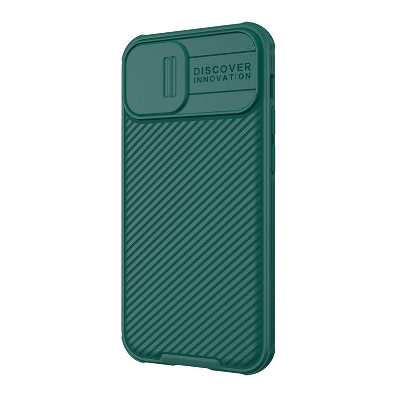 Maska Nillkin CamShield Pro za iPhone 13 Mini (tamno zelena)