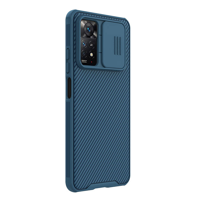 Nillkin CamShield Pro maska ​​za Xiaomi Redmi Note 11 Pro/ 11 Pro+ 5G (plava)