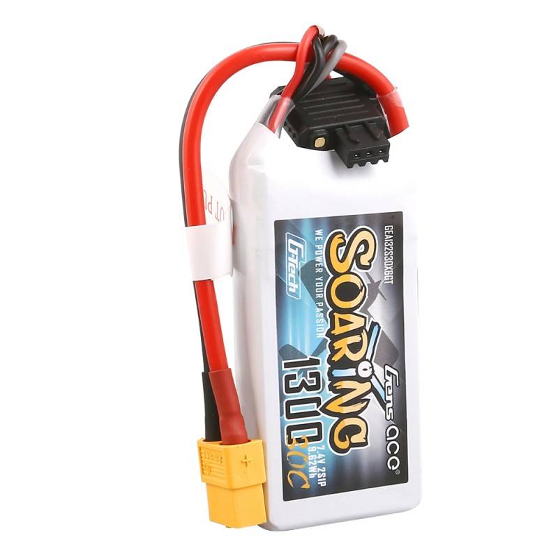 Akumulator Gens Ace G-Tech Soaring 1300mAh 7.4V 30C 2S1P XT60