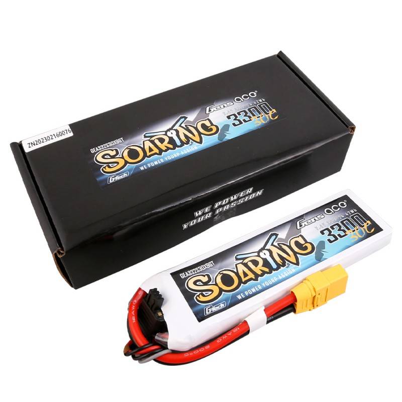 Baterija Gens Ace G-Tech Soaring 3300mAh 7.4V 30C 2S1P XT90