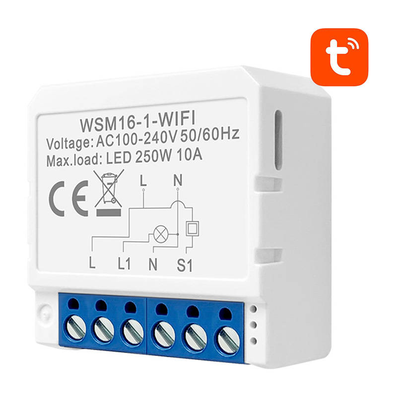 Modul pametnog prekidača WiFi Avatto WSM16-W1 TUYA