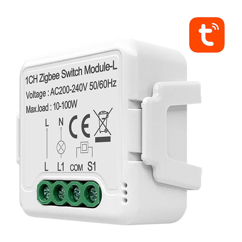 Modul pametnog prekidača ZigBee Avatto N-LZWSM01-1 Nema neutralnog TUYA