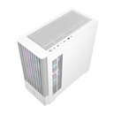 Darkflash DK415 kućište za računalo + 2 ventilatora (bijelo)