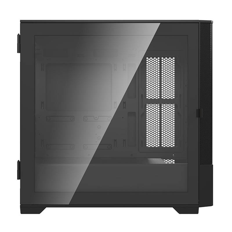 Darkflash DK415 kućište za računalo + 2 ventilatora (crno)