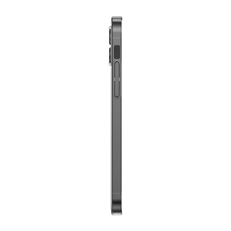 Telefonska torbica Baseus Magnetic Crystal Clear za iPhone 12 (prozirna) sa zaštitom zaslona od kaljenog stakla i kompletom za čišćenje