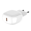 LDNIO A1206C zidni punjač, ​​USB-C, 27 W + USB-C na USB-C kabel (bijeli)